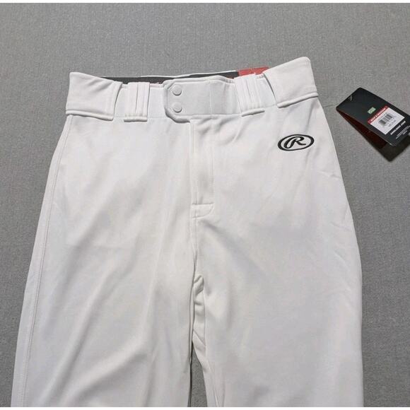 Rawlings Pro-Dri Adult Baseball Pants White Size Medium LNCHSR New With Tags - Picture 4 of 16